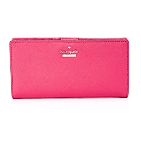 kate spade Handbags - MAKE AN OFFER! Kate Spade Pink Stacy Wallet